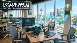 Paket Internet Untuk kantor Terbaik dan Terjangkau di Bekasi Dijamin Anti Lemot