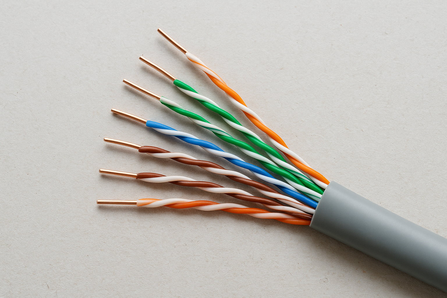 urutan warna kabel LAN